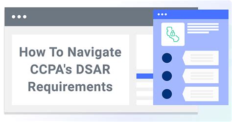 ccpa dsar requirements.